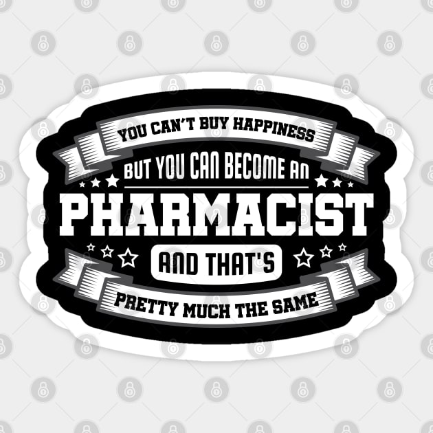 Funny Pharmacist Saying Sticker by totalcare